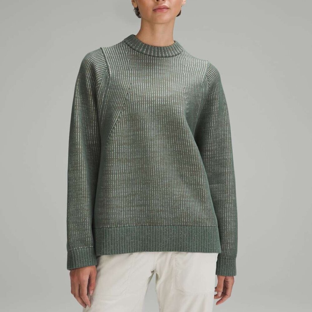 NWOT Lululemon Cotton-Blend Crewneck Sweater